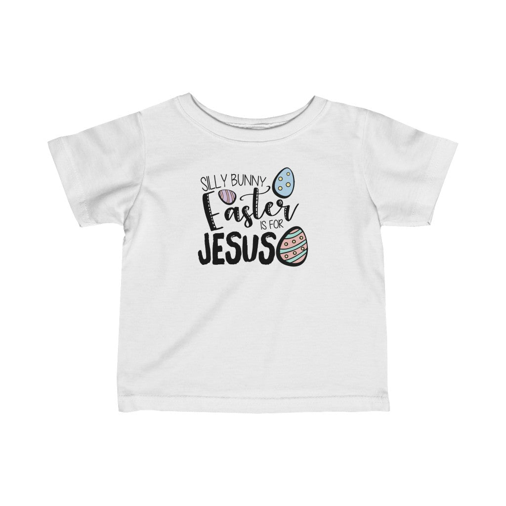 Silly Bunny - Baby's T -  White / 12M, Heather / 12M, Light Blue / 12M, Pink / 12M, Heather / 18M, Light Blue / 18M, Pink / 18M, White / 18M, Heather / 24M, Light Blue / 24M -  Trini-T Ministries