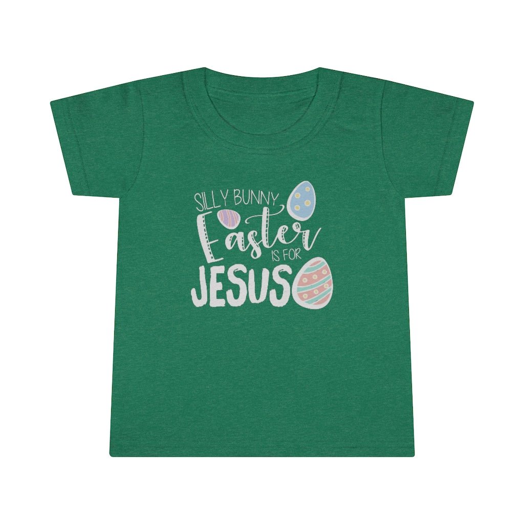 Silly Bunny - Toddler's T -  Heliconia / 2T, Heather Irish Green / 2T, Daisy / 2T, Navy / 2T, Royal / 2T, Sapphire / 2T, White / 2T, Black / 2T, Daisy / 3T, Heliconia / 3T -  Trini-T Ministries