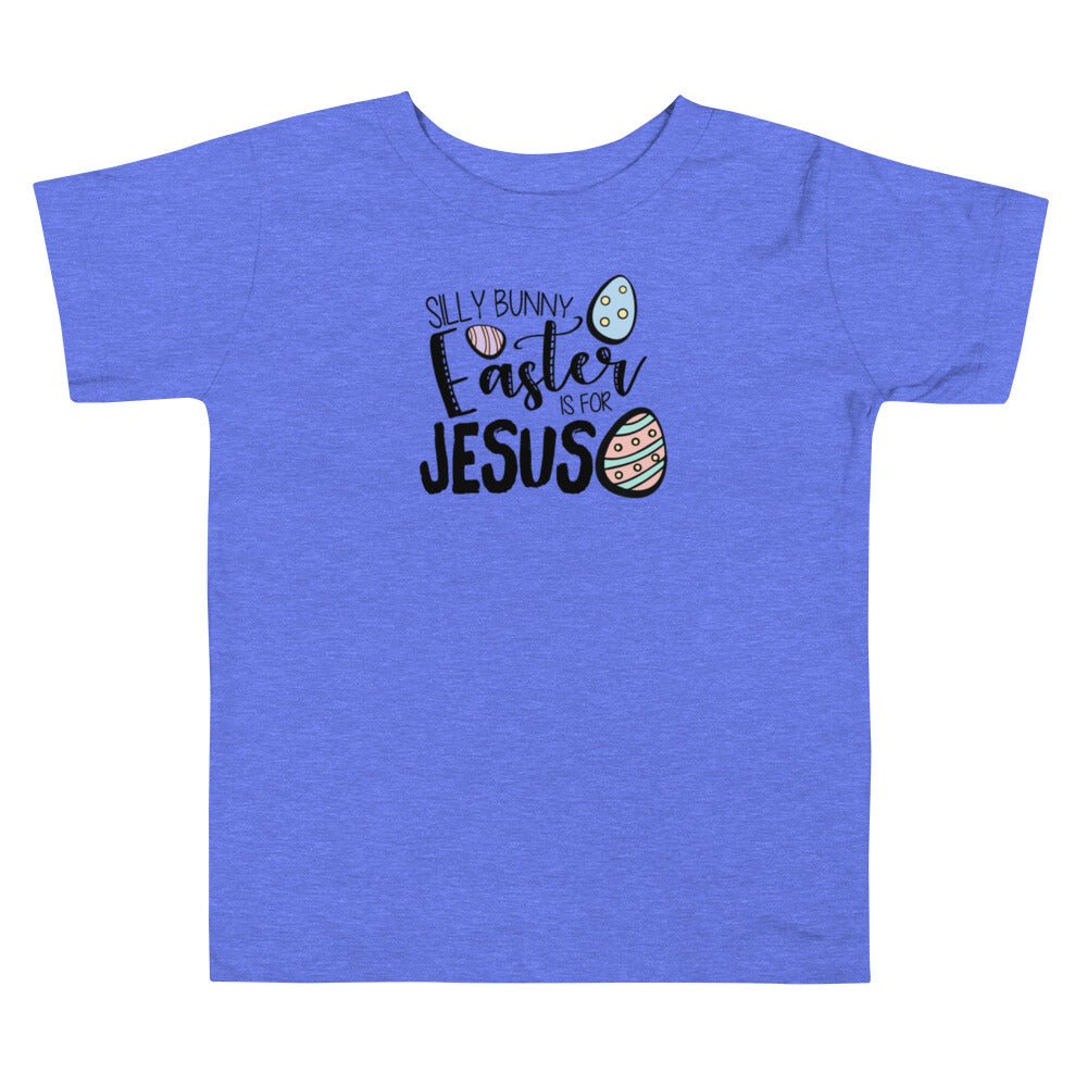 Silly Bunny - Toddler’s T -  Heather Columbia Blue / 2T, Heather Columbia Blue / 3T, Heather Columbia Blue / 4T, Heather Columbia Blue / 5T, Pink / 2T, Pink / 3T, Pink / 4T, Pink / 5T, White / 2T, White / 3T -  Trini-T Ministries