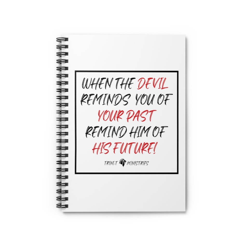 The Devil's Future - Notebook -  One Size -  Trini-T Ministries