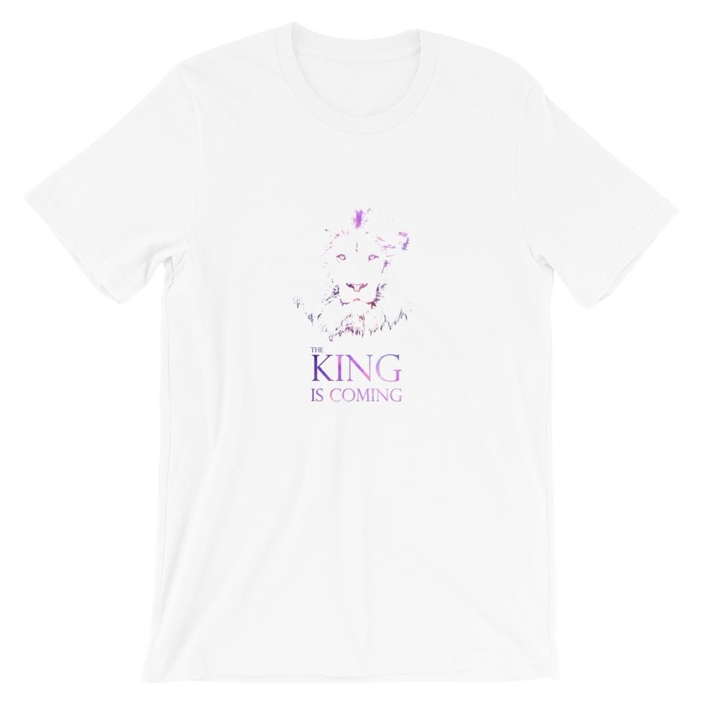 The King is Coming! - Women’s T -  White / S, White / M, White / L, White / XL, White / 2XL, White / 3XL -  Trini-T Ministries