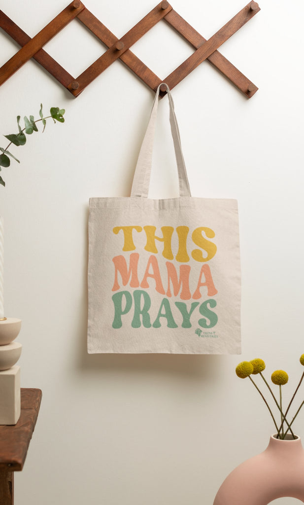 This Mama Prays - Tote -  Natural / One size -  Trini-T Ministries