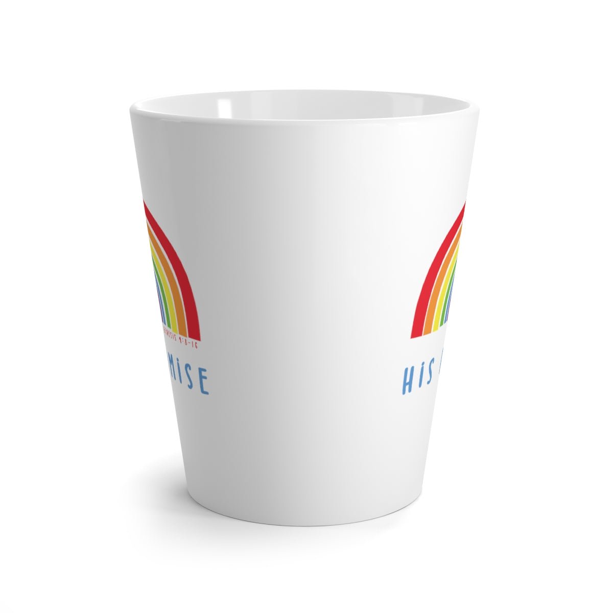 Trini-T - His Promise - Latte Mug 12oz - Trini-T Ministries