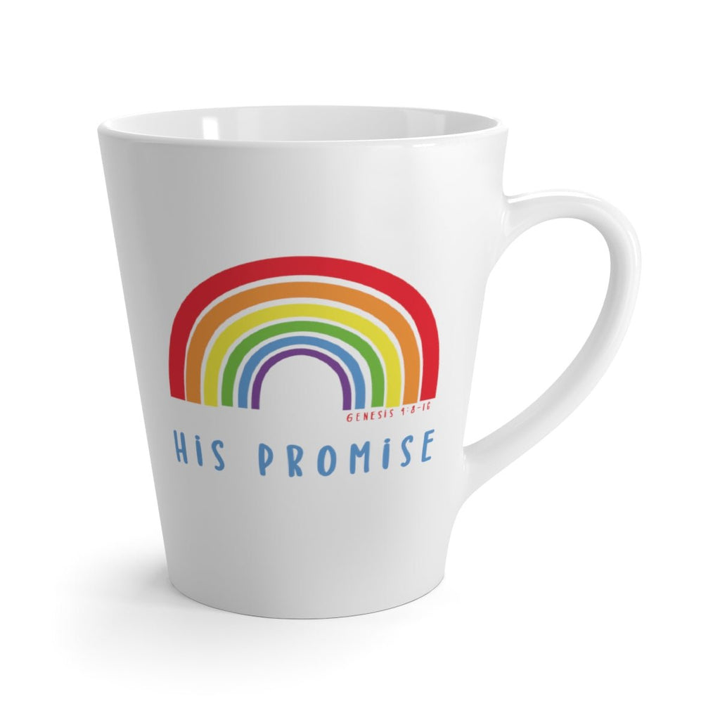 Trini-T - His Promise - Latte Mug 12oz -  12oz -  Trini-T Ministries