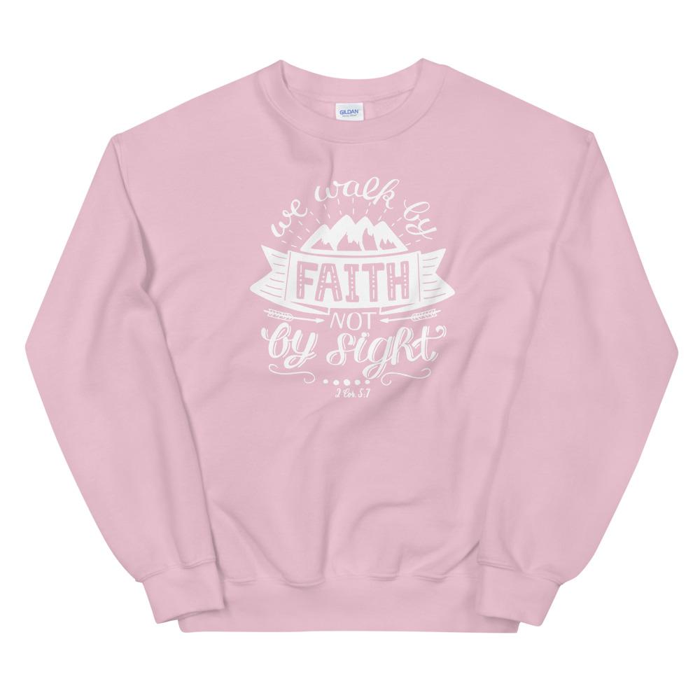 Walk By Faith - Men’s Sweatshirt - Trini-T Ministries