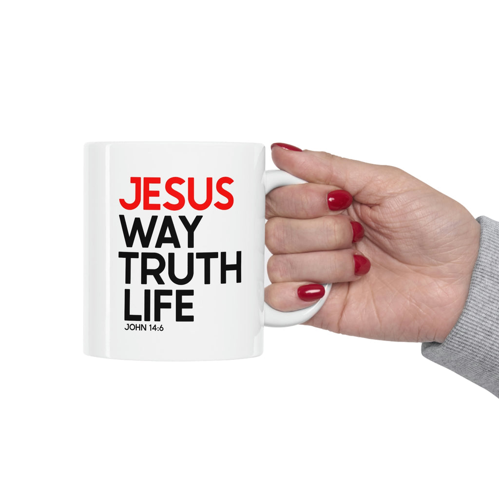 Way Truth Life - Mug -  11oz -  Trini-T Ministries