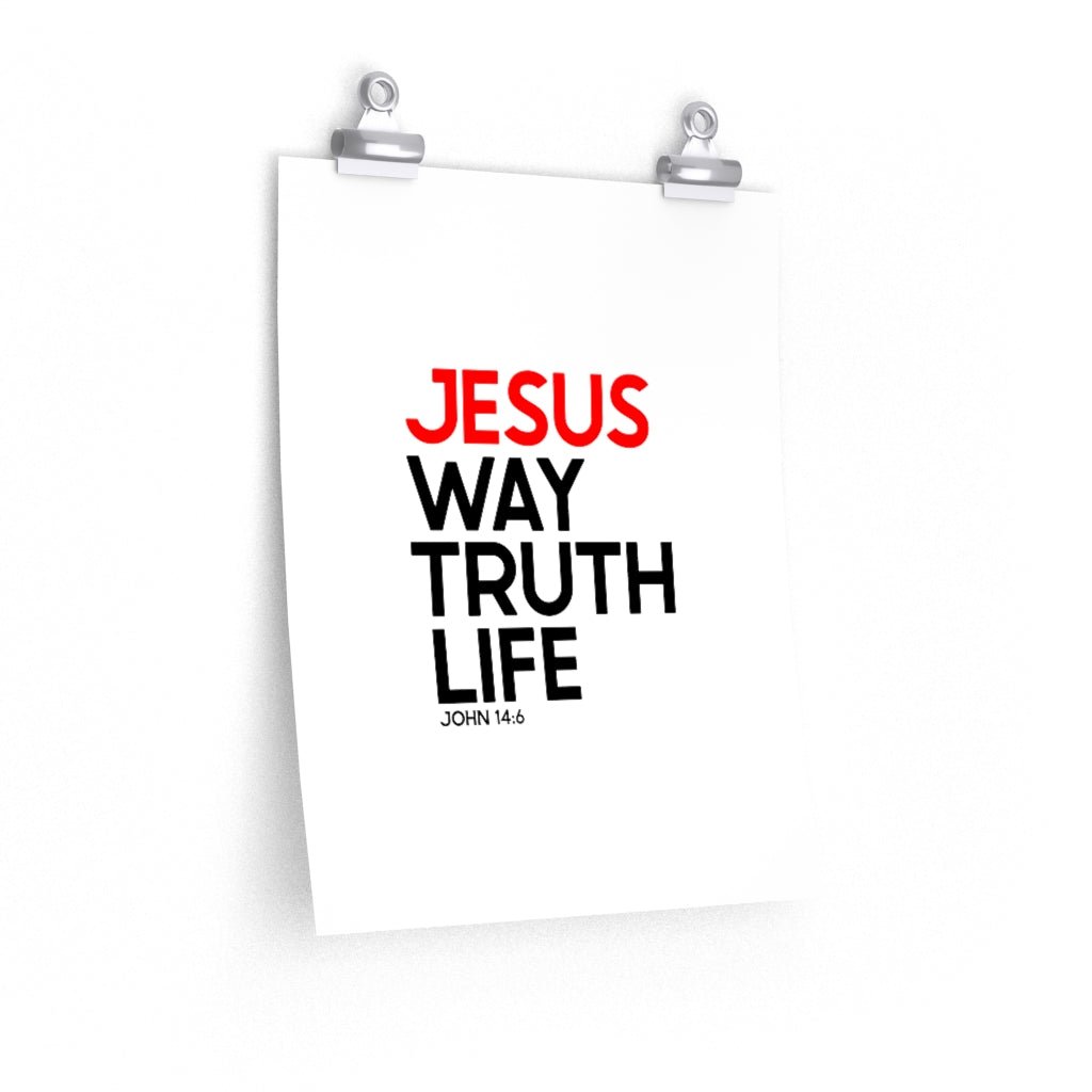 Way Truth Life - Poster - Trini-T Ministries