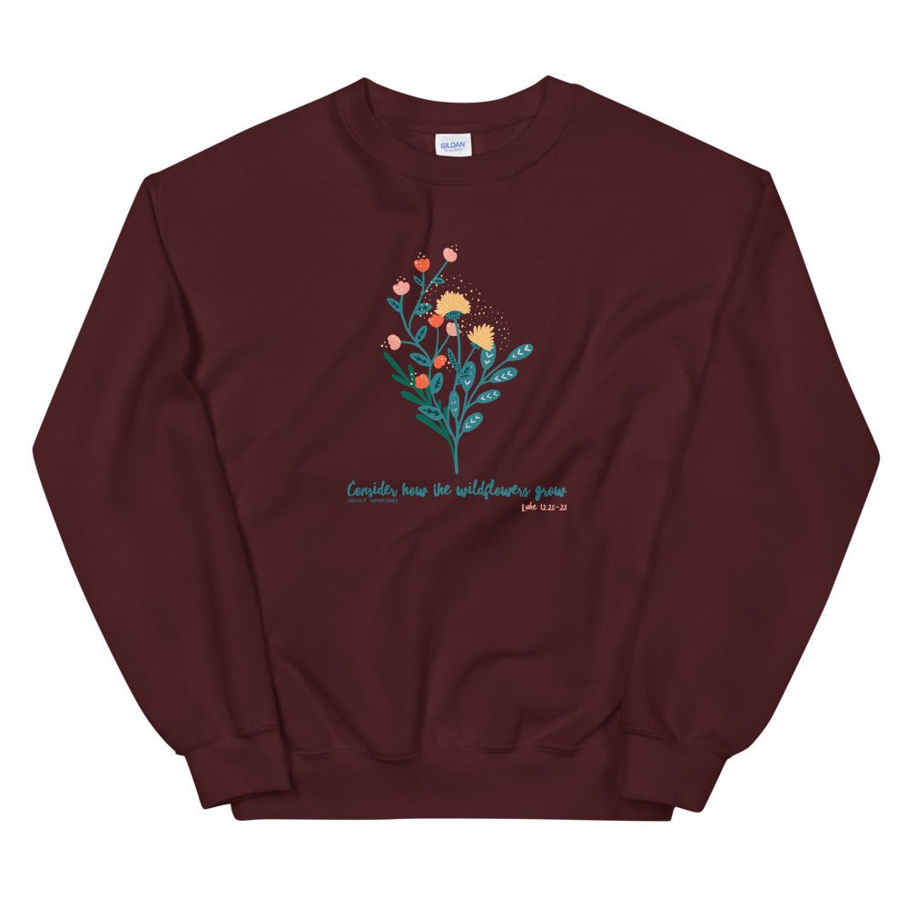 Wildflowers - Women’s Sweatshirt - Trini-T Ministries